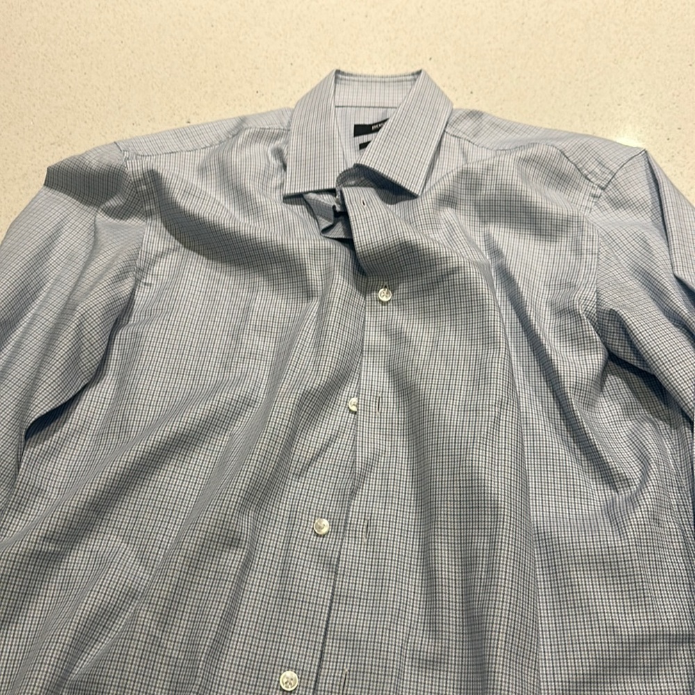 Boss Men’s Dress Shirt, Slim Fit, 16 neck, 41 arm